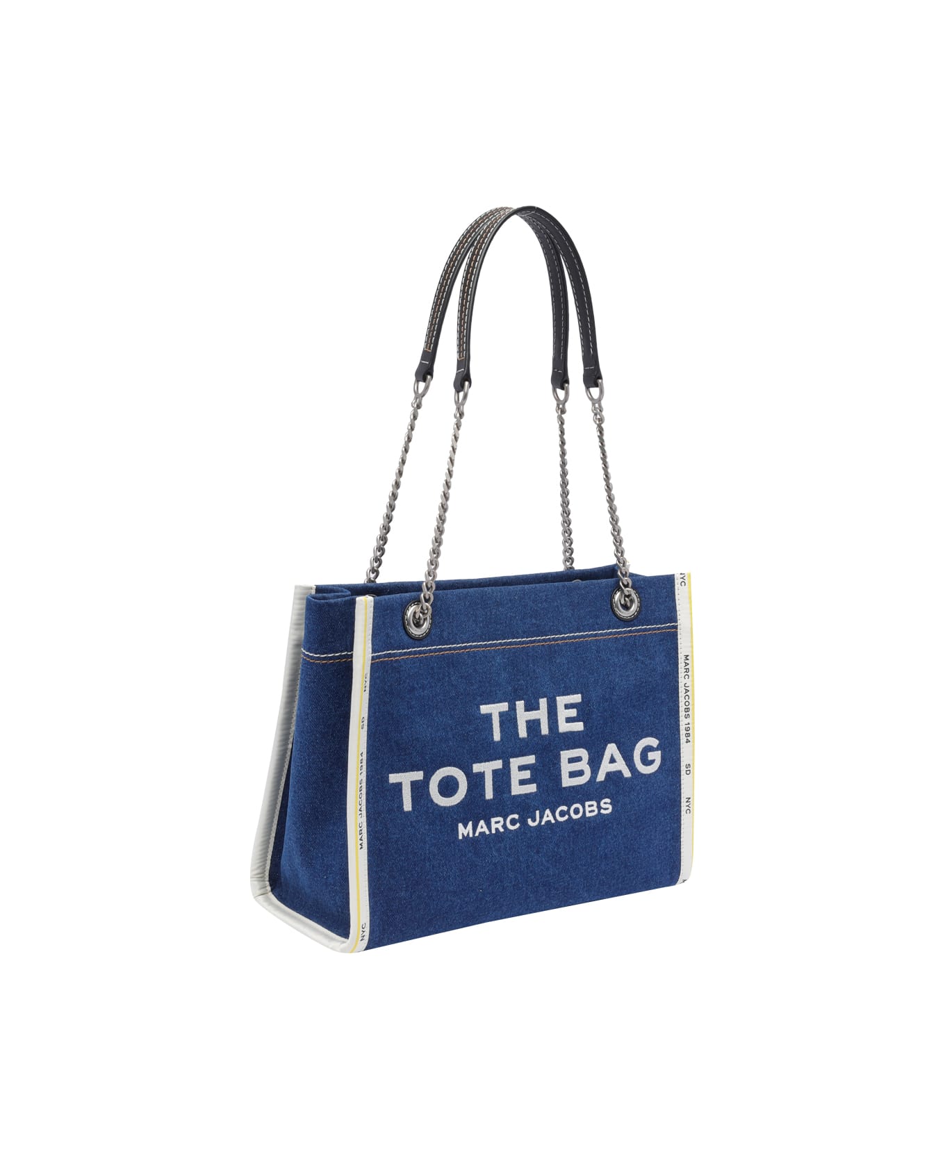 Marc Jacobs The Denim Chain Medium Tote Bag | italist