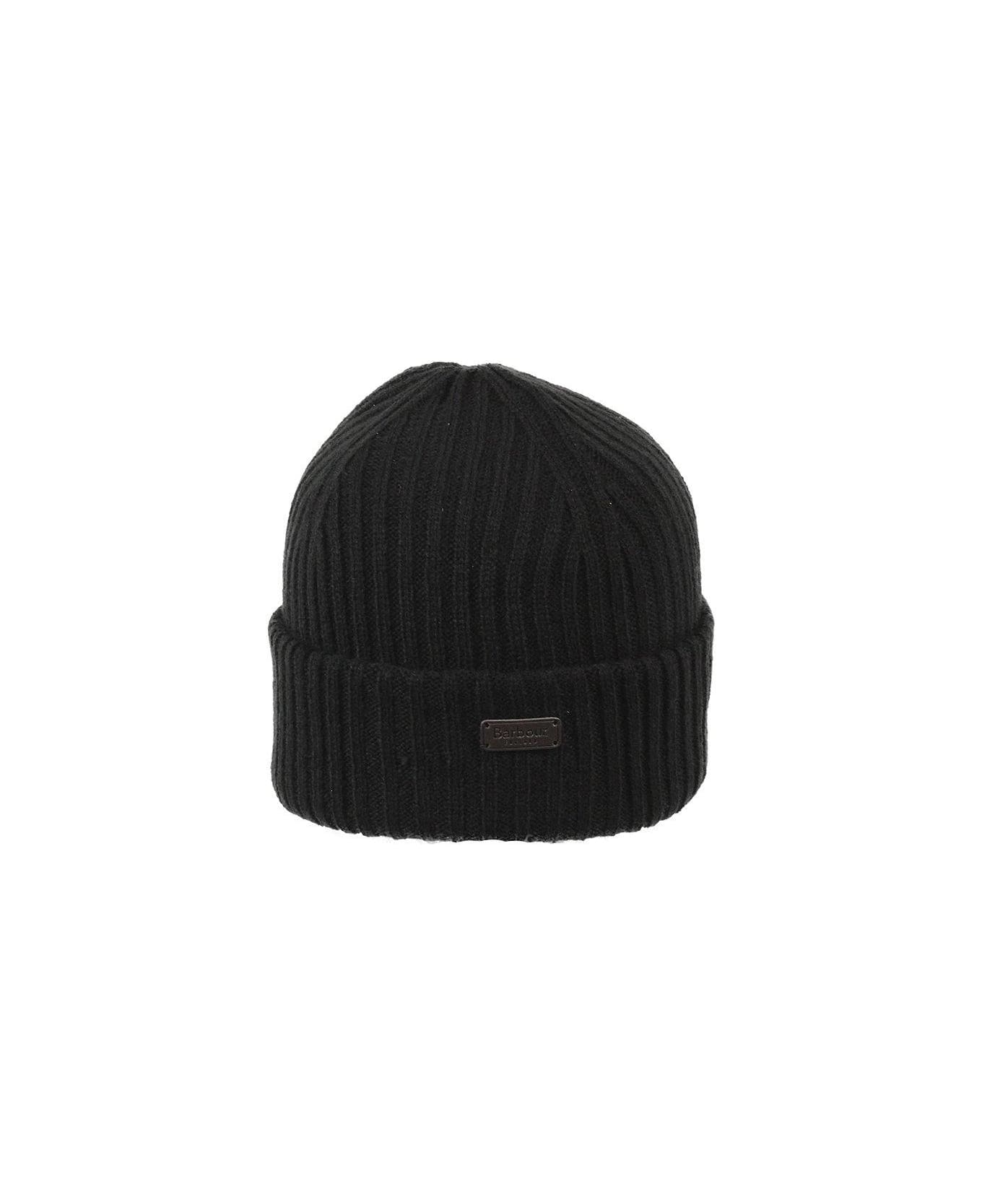 Barbour Crimdon Beanie And Scarf Set - Black