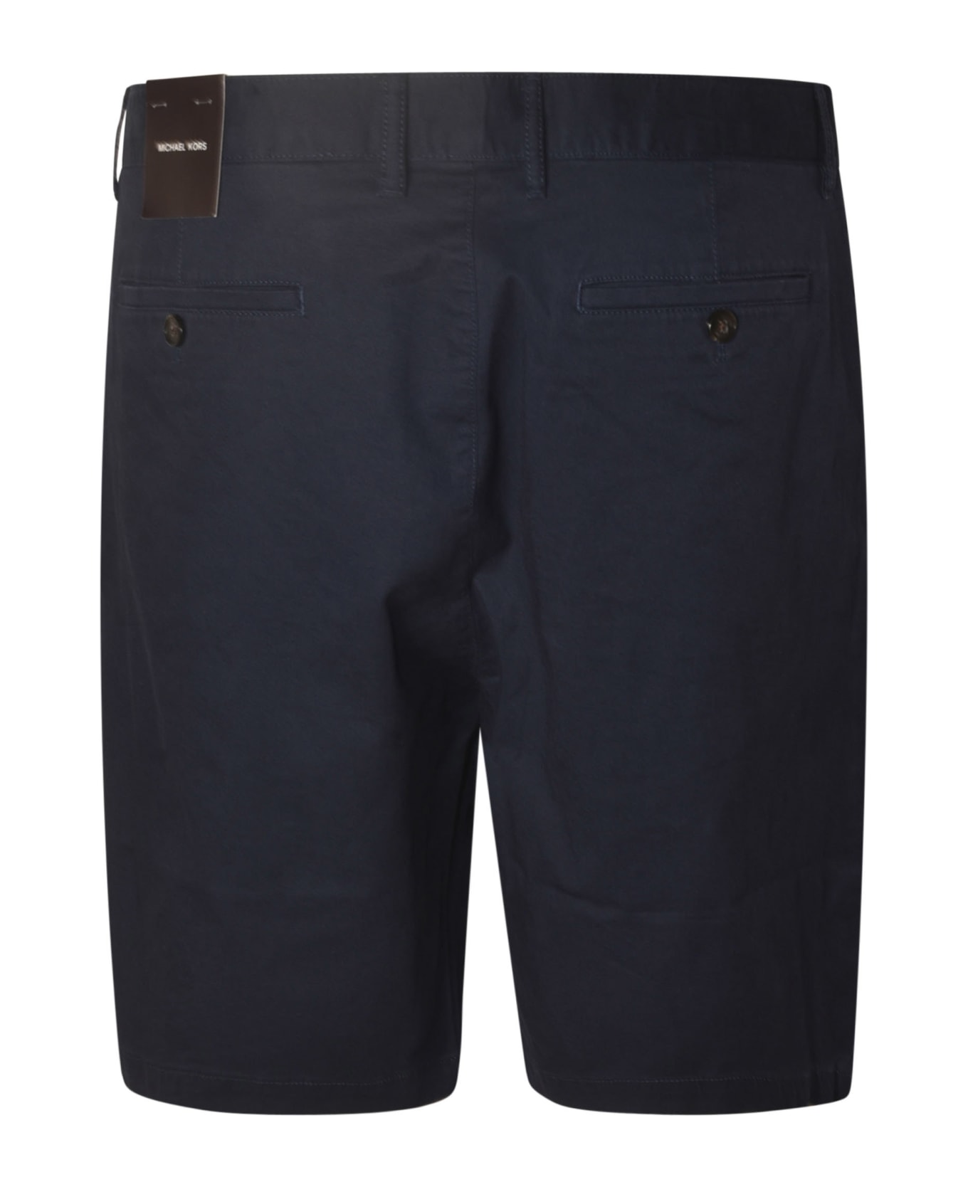 Michael Kors Regular Plain Trouser Shorts - Blue