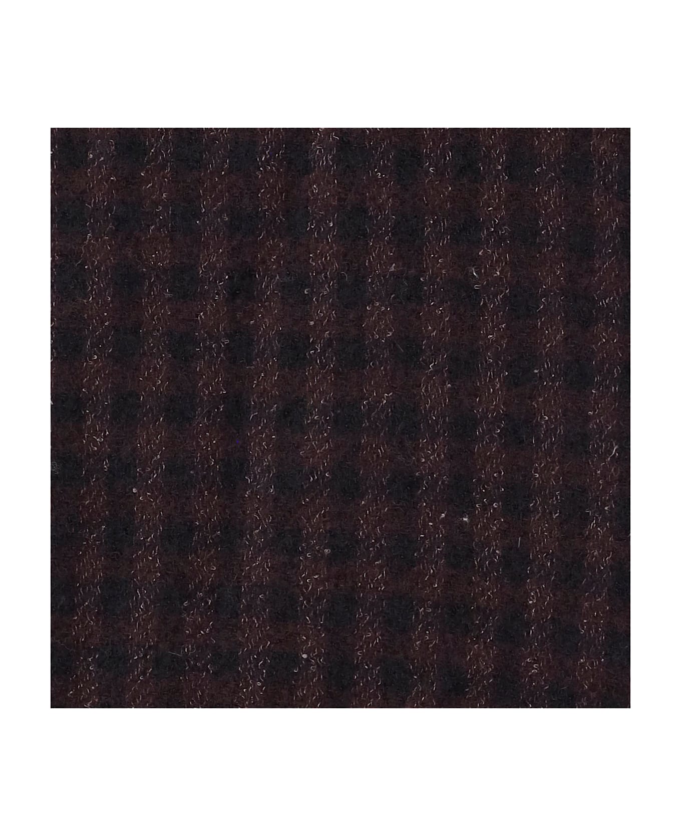 Faliero Sarti Paoletto Cashmere And Wool Blend Scarf - Brown