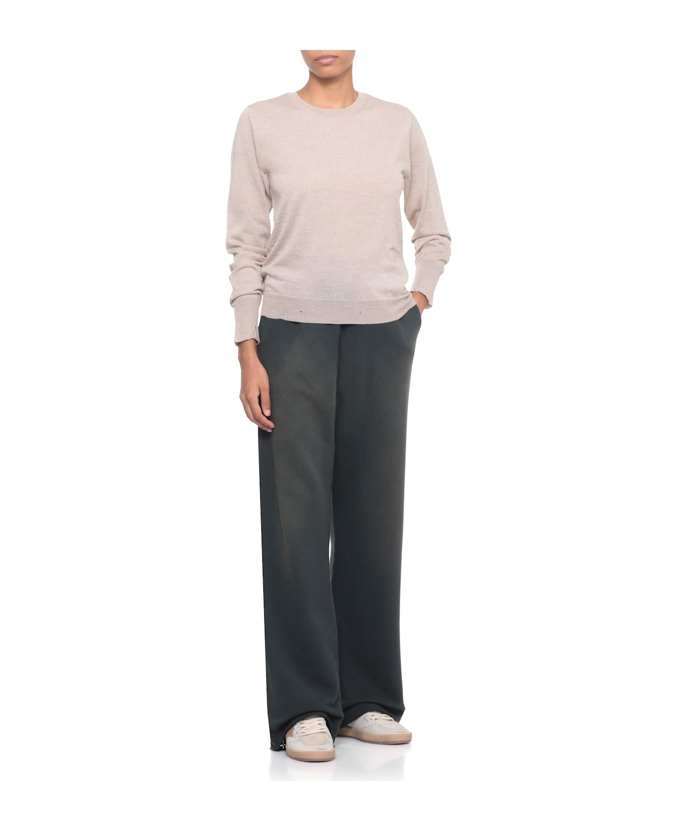 Golden Goose Cotton Pants - Black