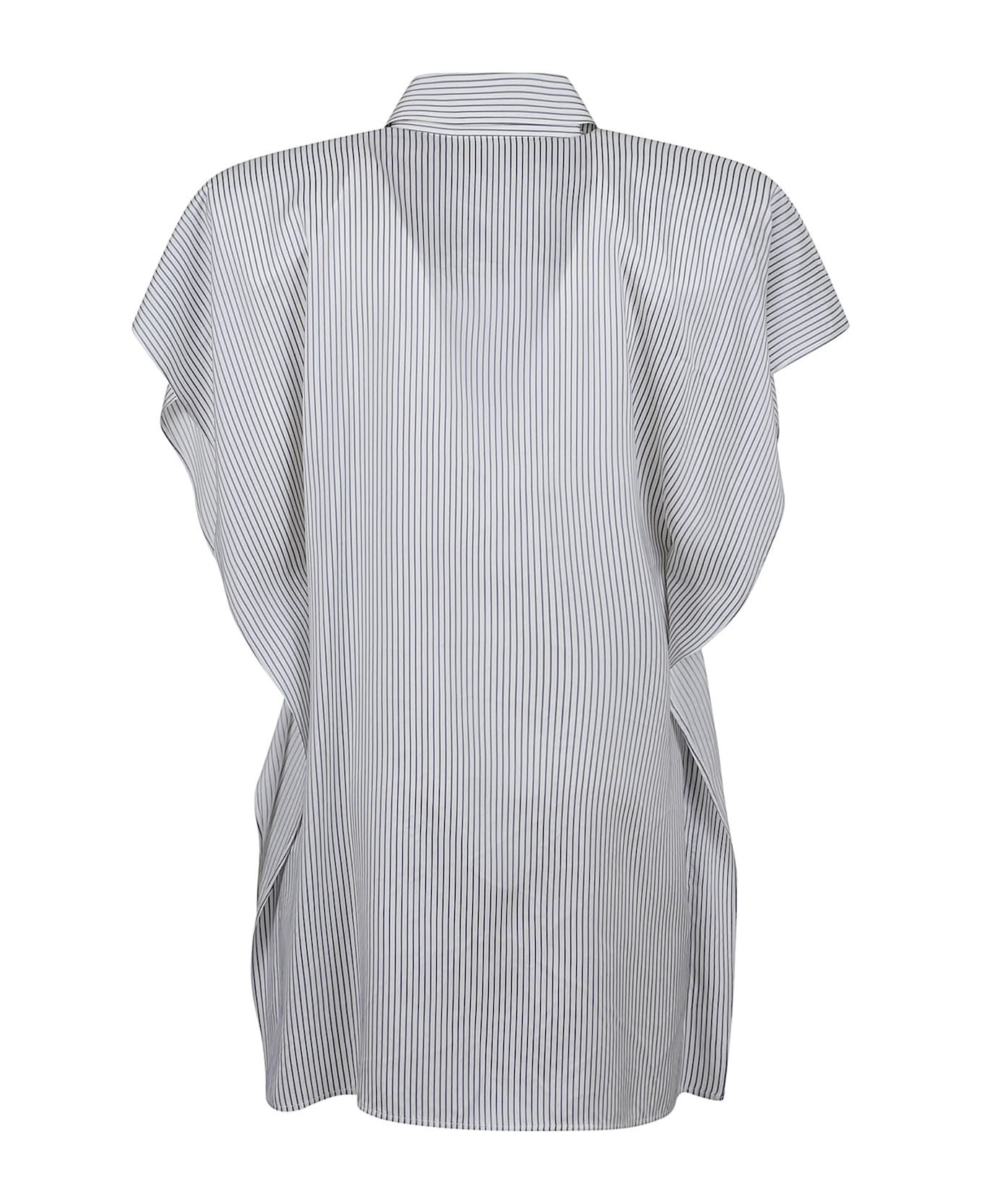 Stella McCartney Striped Shirt Dress - White Steel