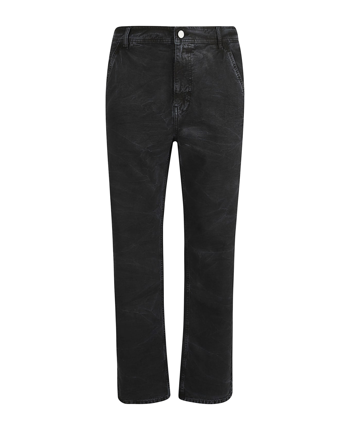 44 Label Group Marble Tas Pant - Black mosso