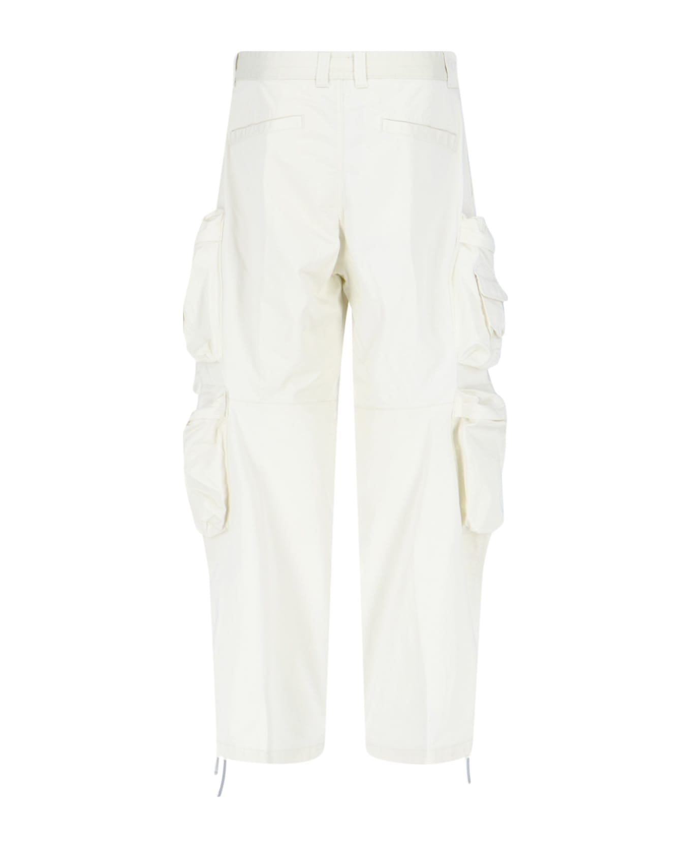 Diesel Cargo Wide Pants - White ボトムス