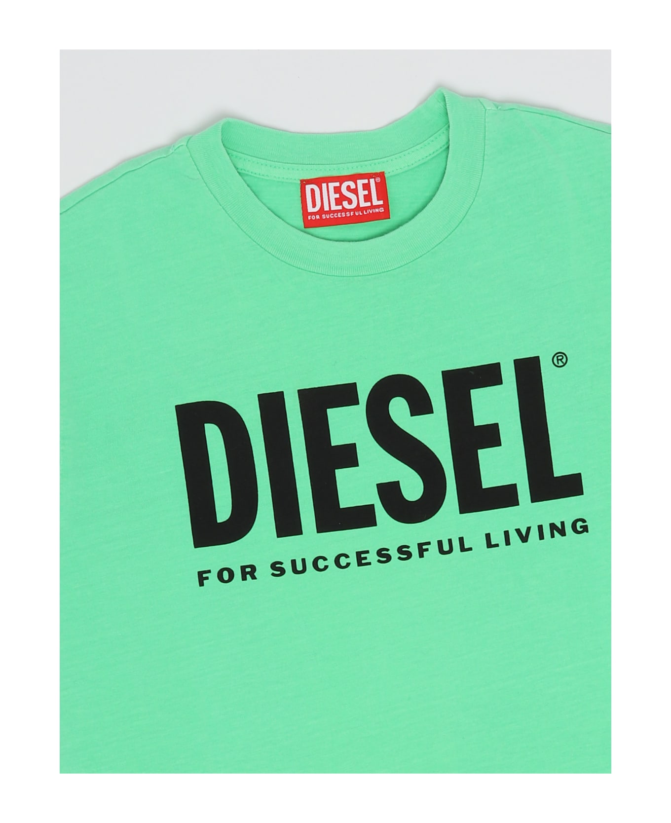 Diesel T-shirt Tnuci T-shirt - VERDE FLUO