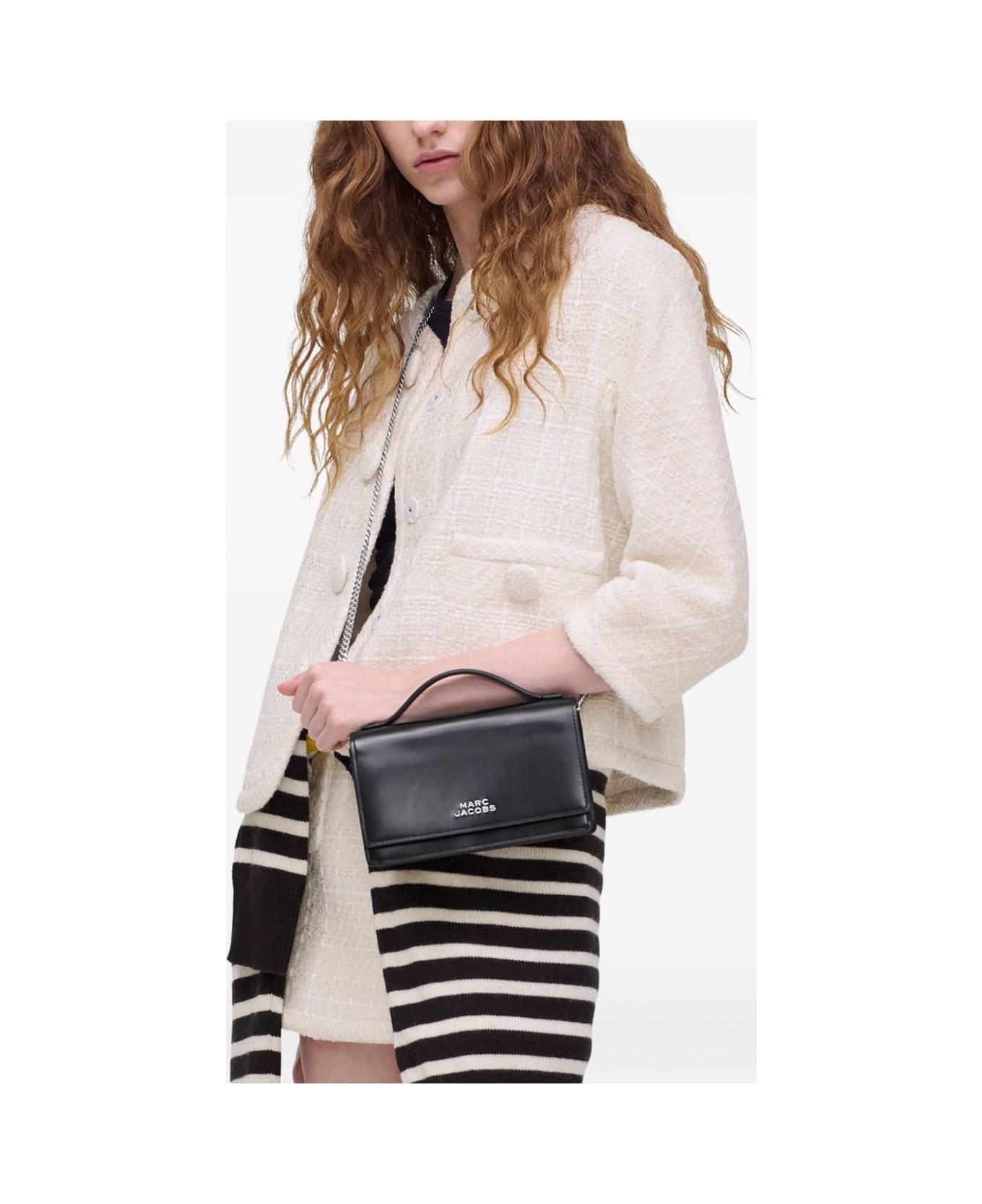 Marc Jacobs The Mirror Mini Crossbody Bag - Black