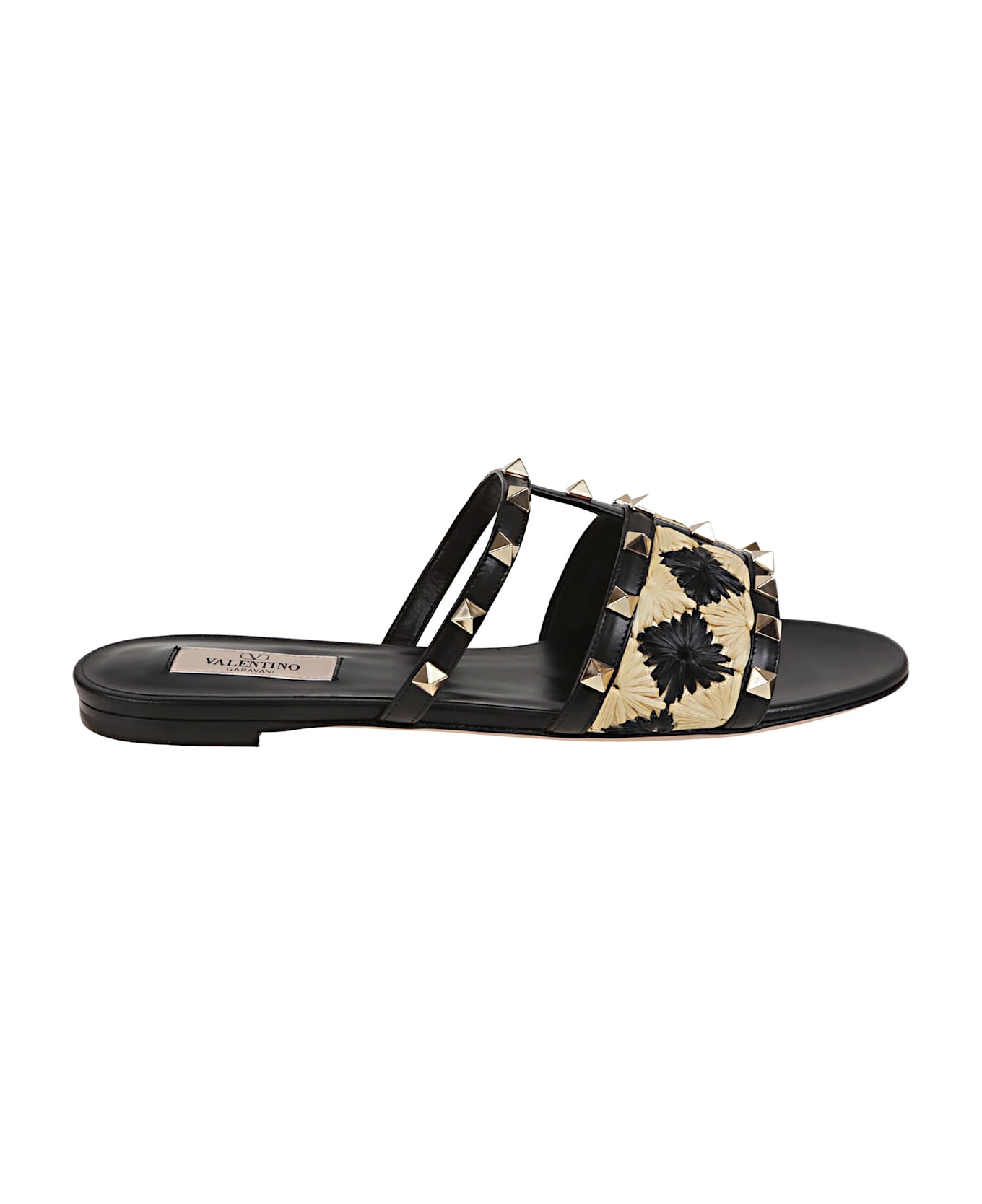 【Valentino】SLIDE ROCKSTUD T. 05◆7W2S0C49JXH Valentino Garavani Slide Rockstud T. 05 | italist