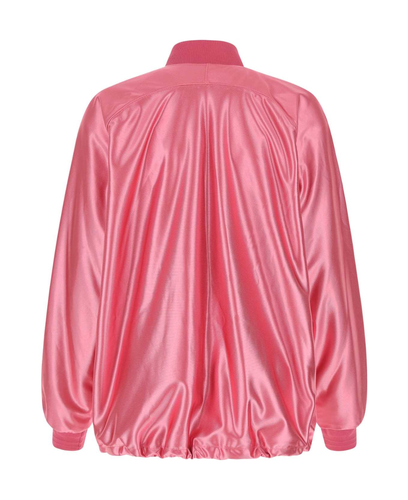 Khrisjoy Pink Polyester Oversize Sweatshirt - PE8
