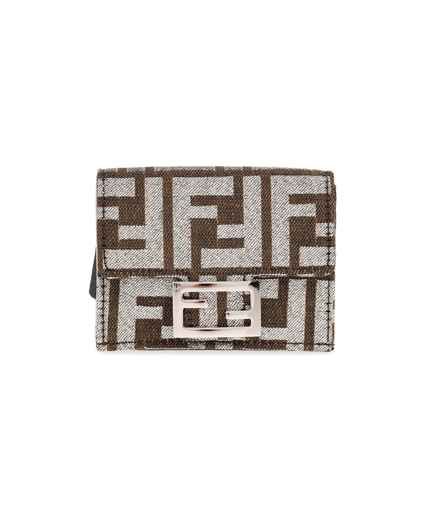 Fendi Tri-fold Wallet - BLACK 財布