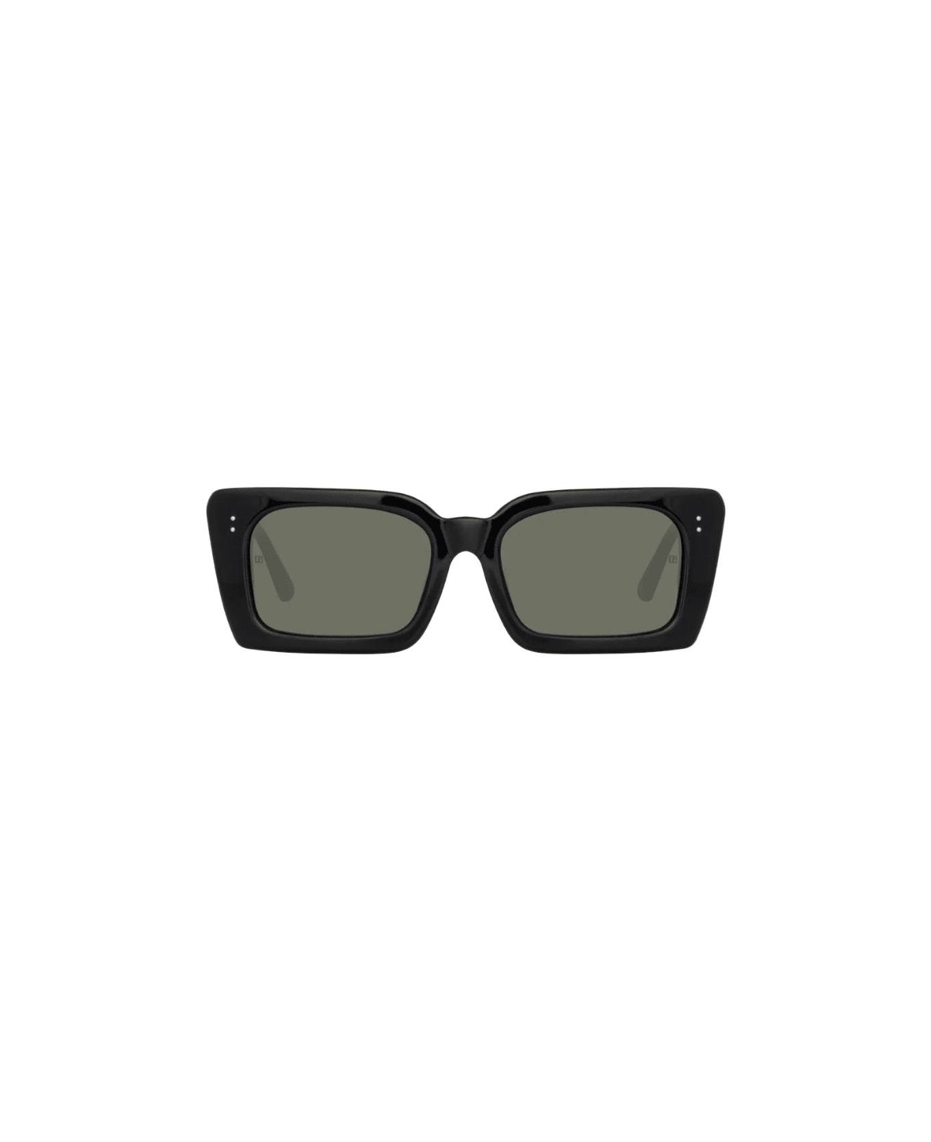Linda Farrow Nieve - Black Sunglasses