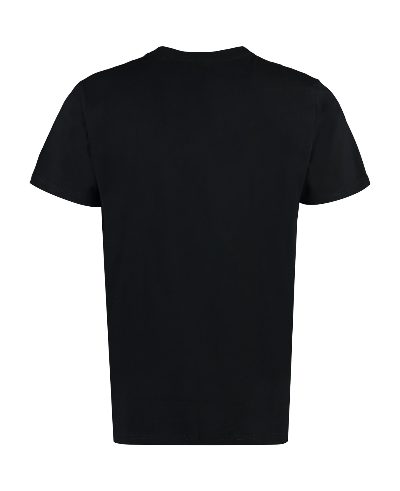 Isabel Marant Crewneck Logo Printed T-shirt - black
