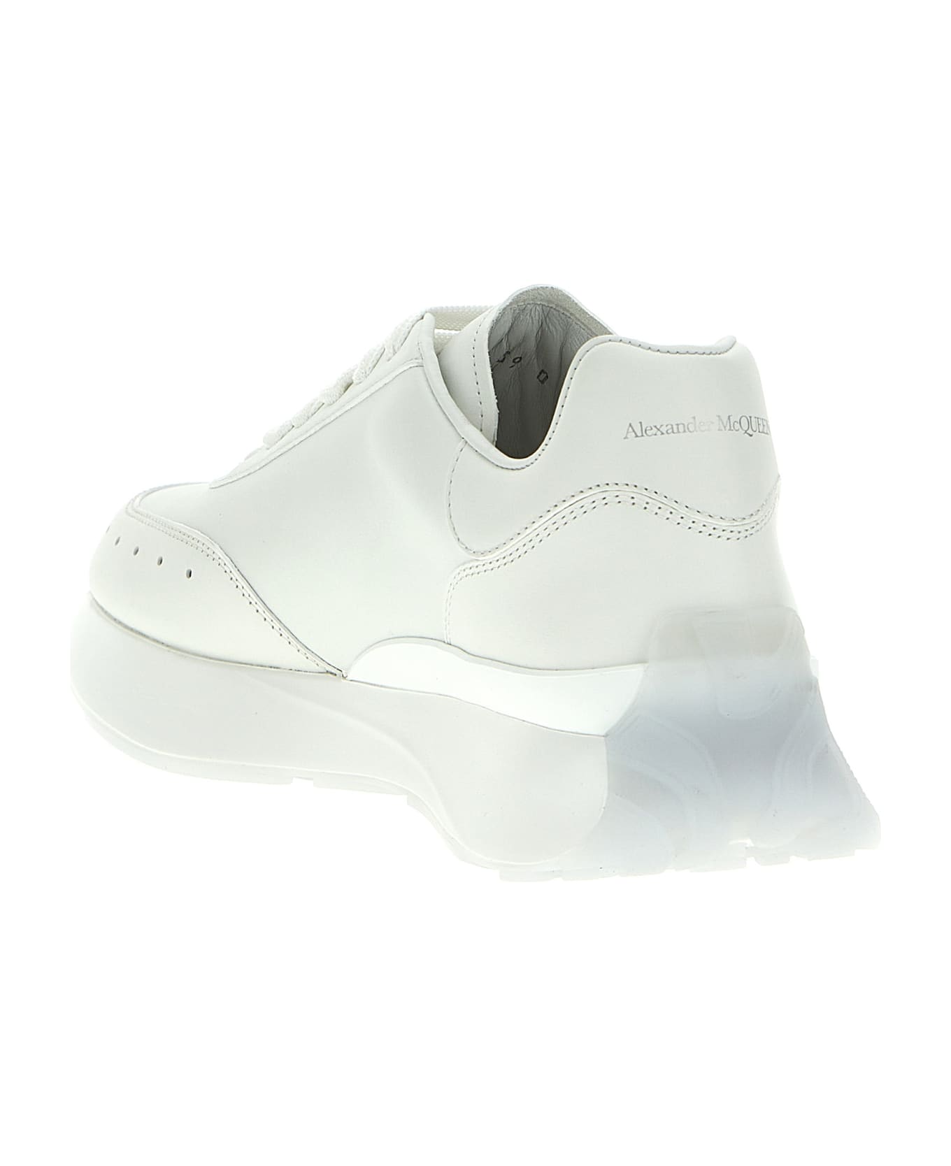 Alexander McQueen Sprint Runner Sneakers - White スニーカー