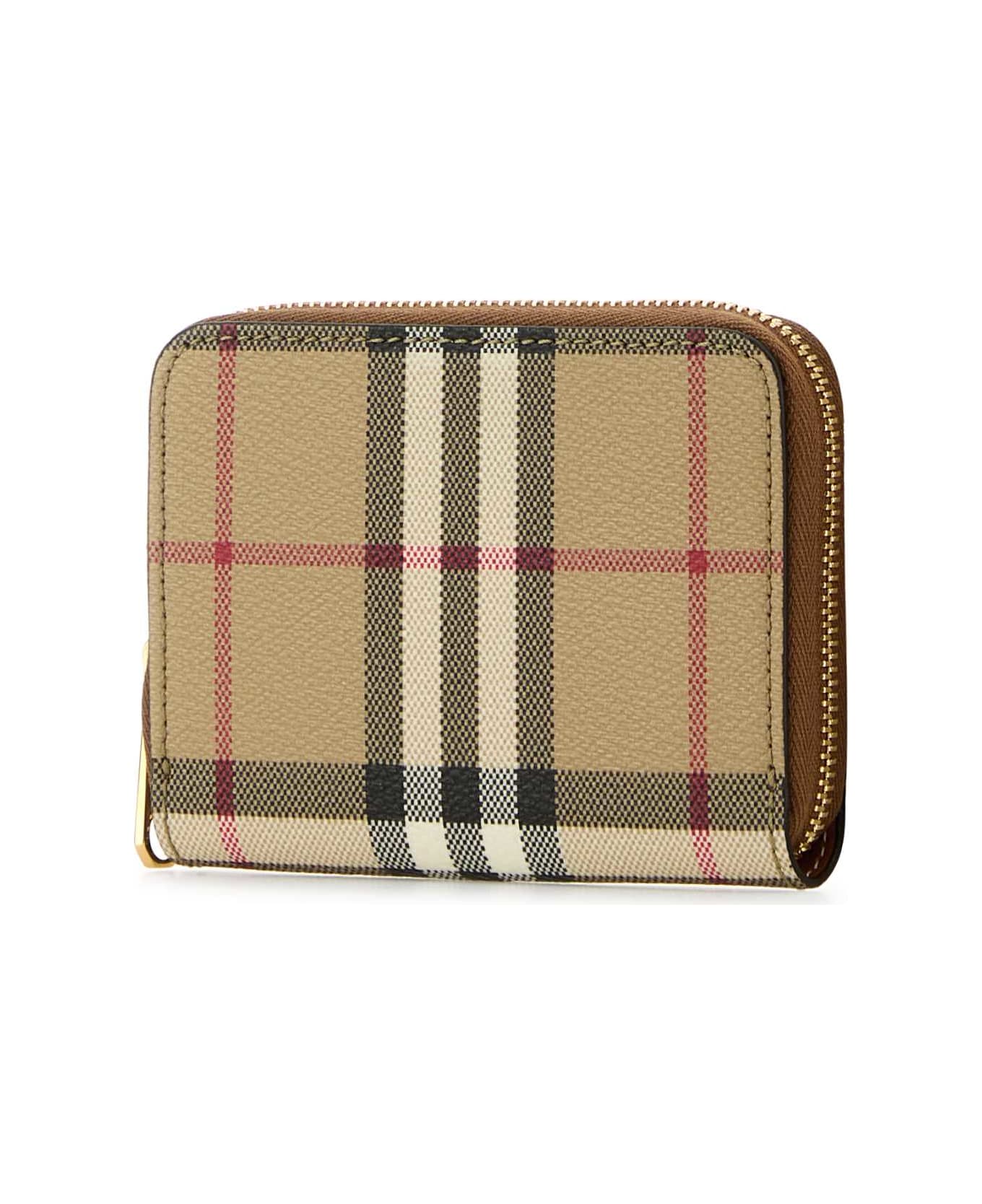 Burberry Printed Canvas Wallet - VINTCHCKBRIRBROWN