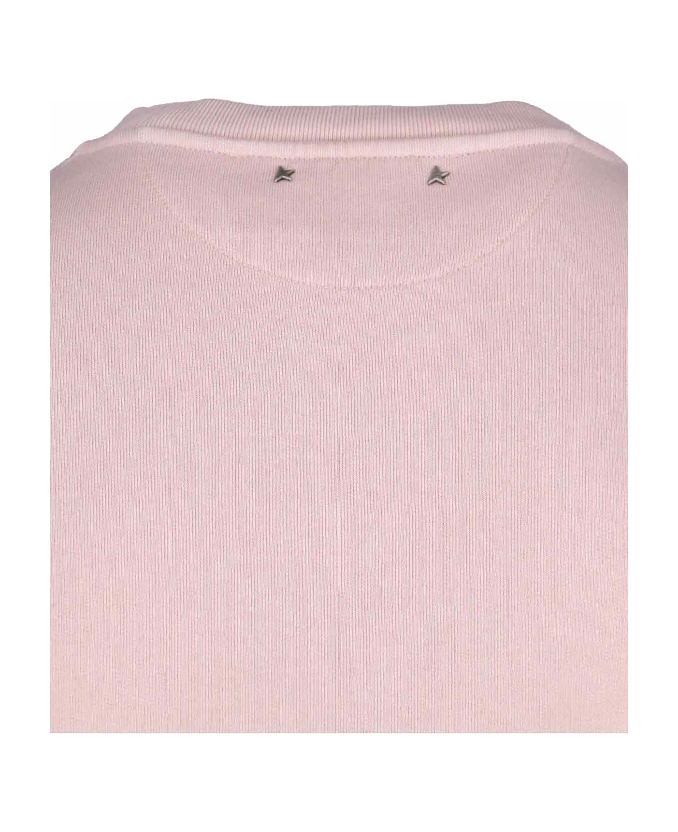 Golden Goose Logo Crewneck Sweatshirt - PINK