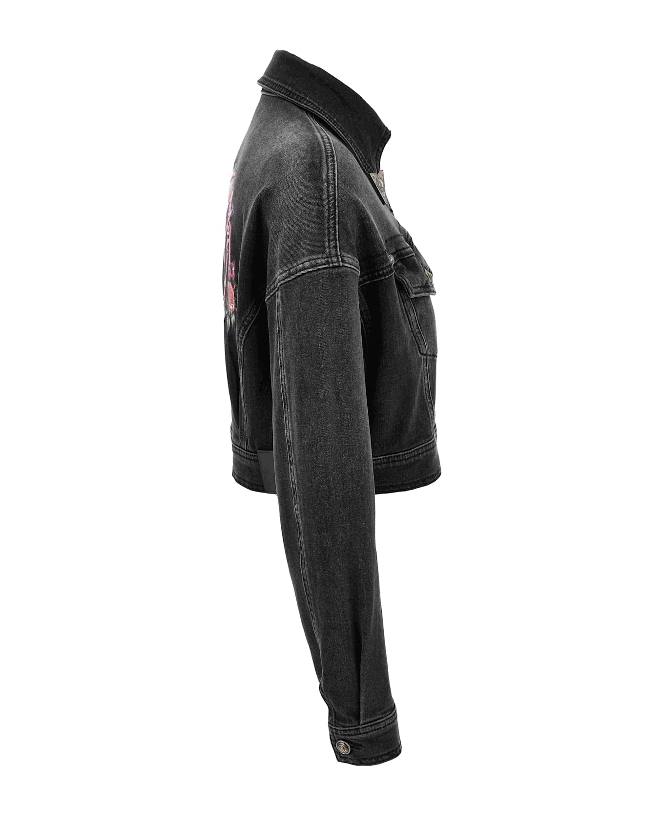 Versace Jeans Couture Denim Jacket - Black