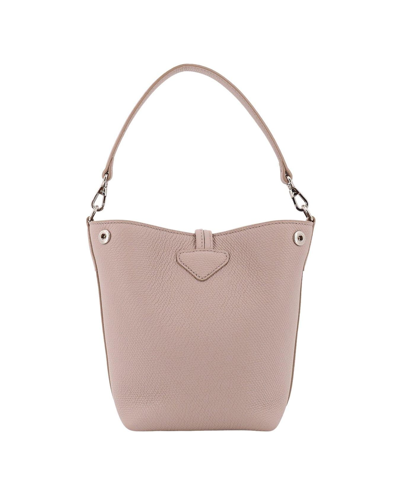 Longchamp Le Roseau Essential Xs Bucket Bag - Beige