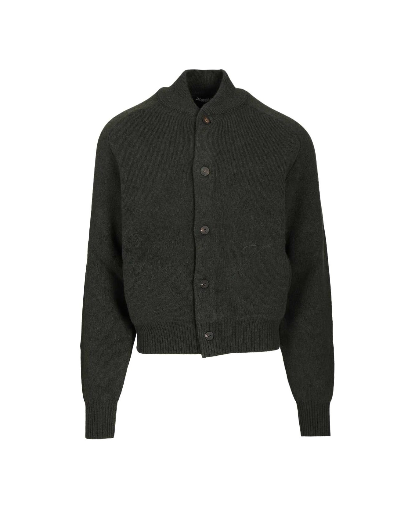 Jacquemus Pallone Cardigan - DARK KHAKI