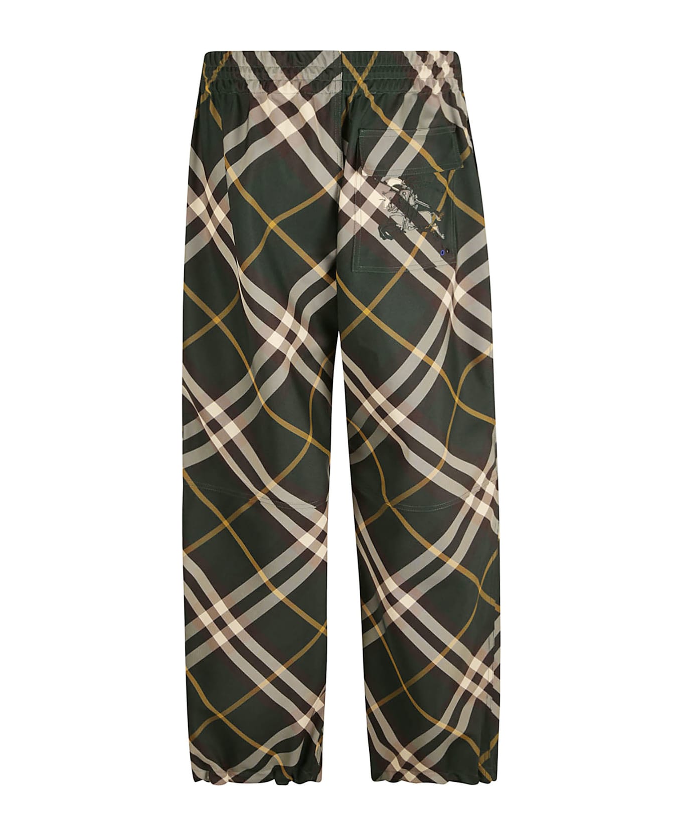 Burberry Elastic Waist Check Patterned Trousers - Ivy IP Check
