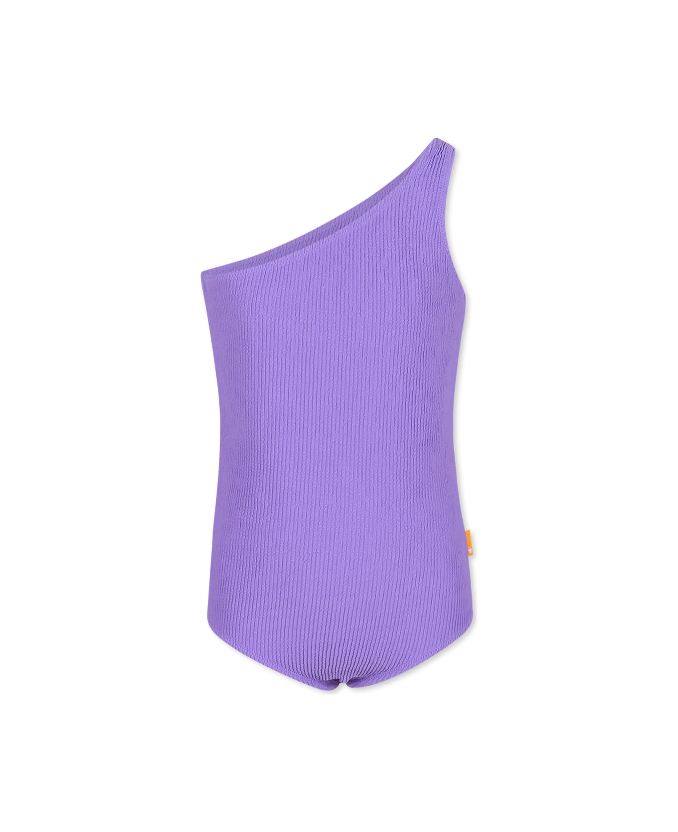 Molo Purple One-shoulder Swimsuit - Violet