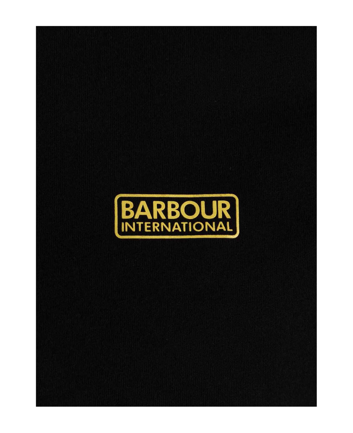Barbour 'international T-shirt - Black/yellow