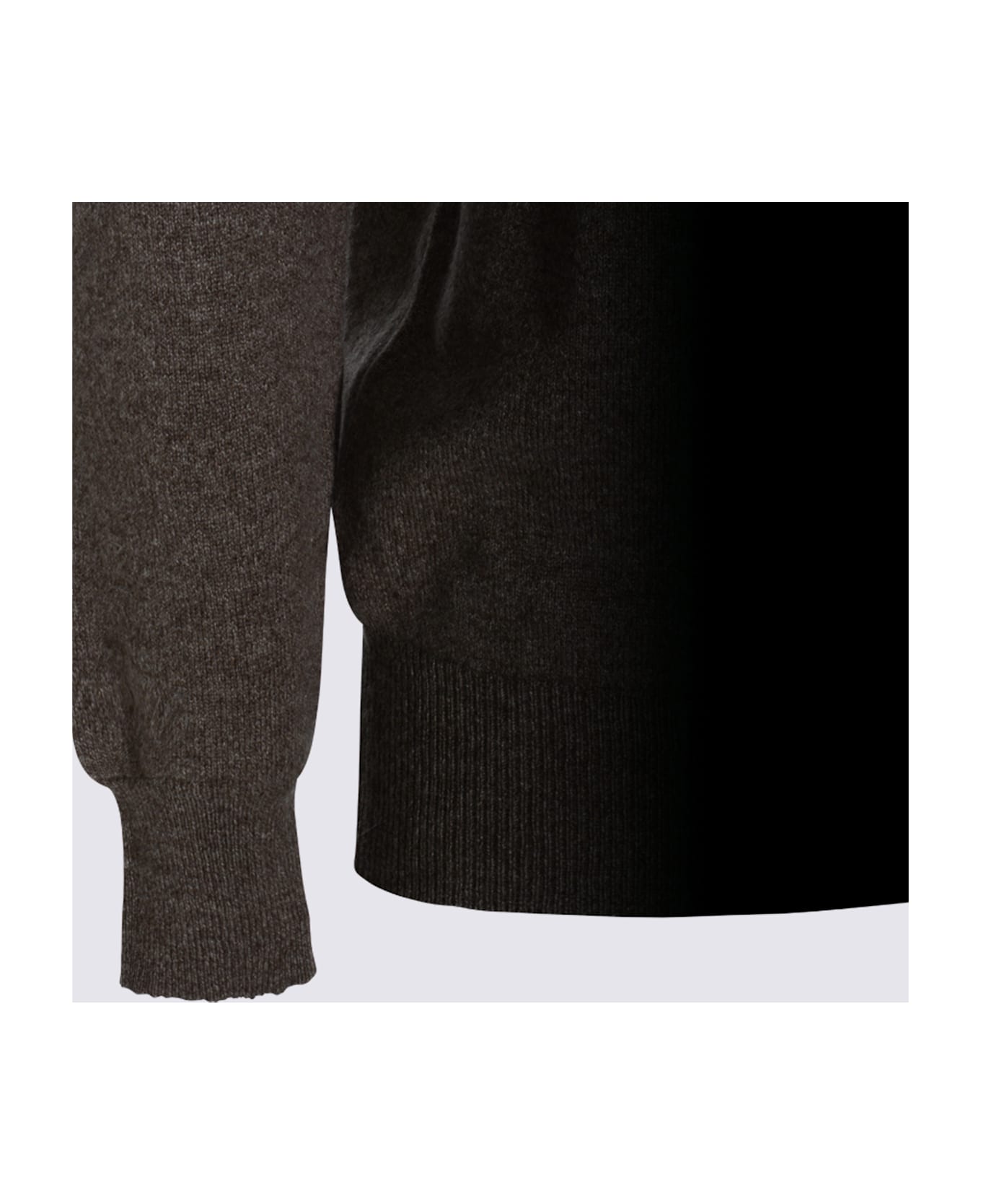Lardini Brown Cashmere Knitwear - Castagna