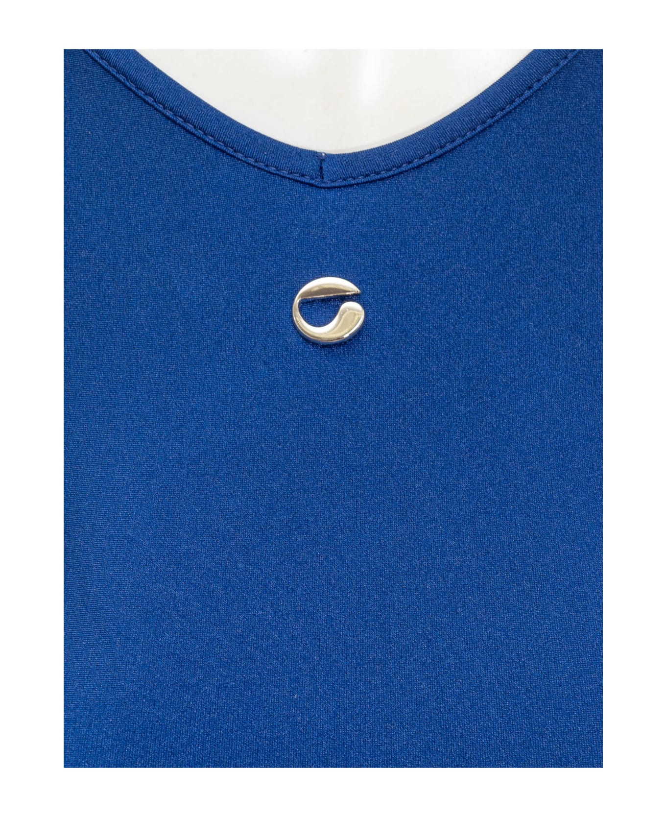 Coperni Tank Top Dress - BLUE ワンピース＆ドレス
