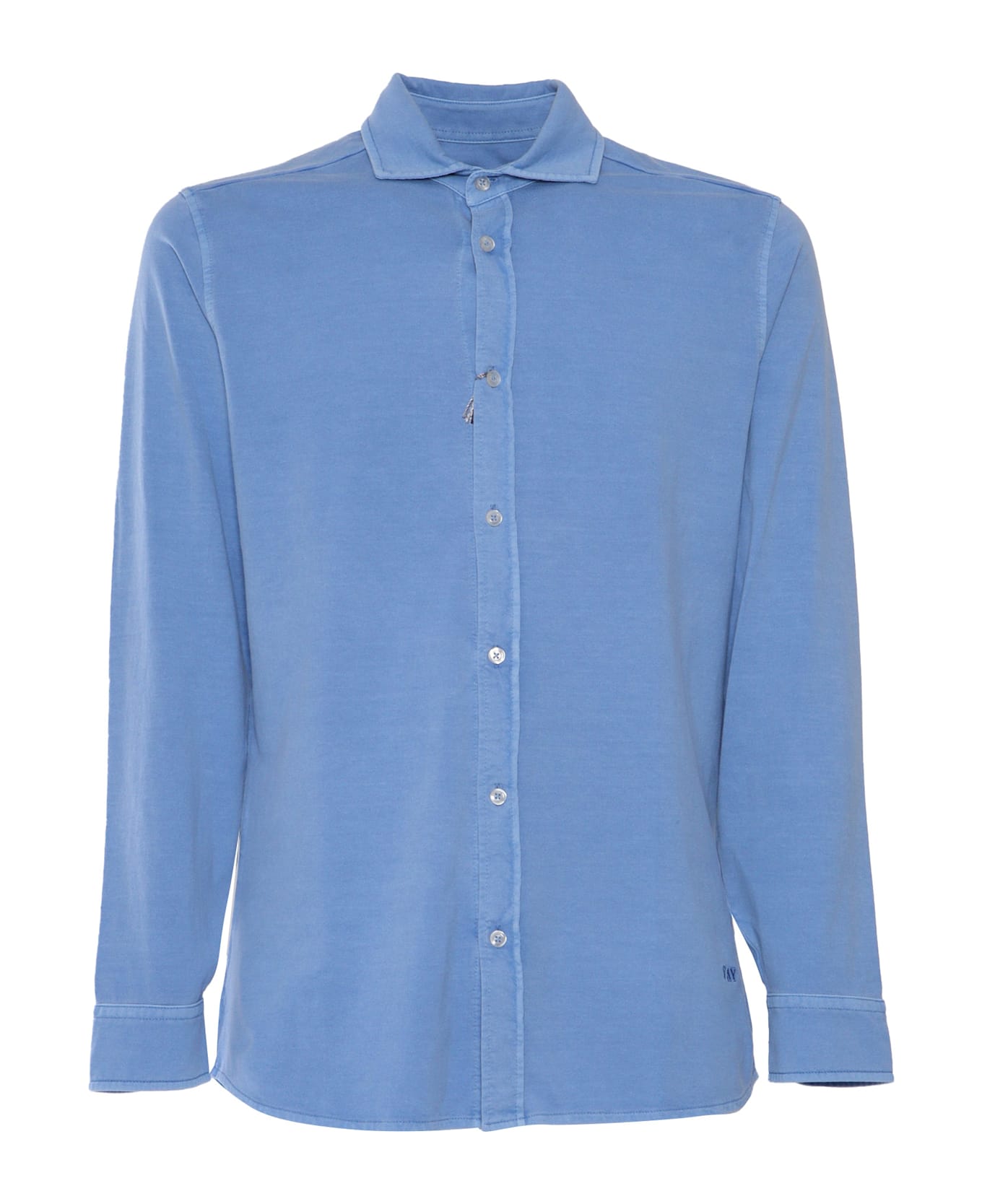 Fay Jersey Tinto Frosted Shirt - LIGHT BLUE シャツ