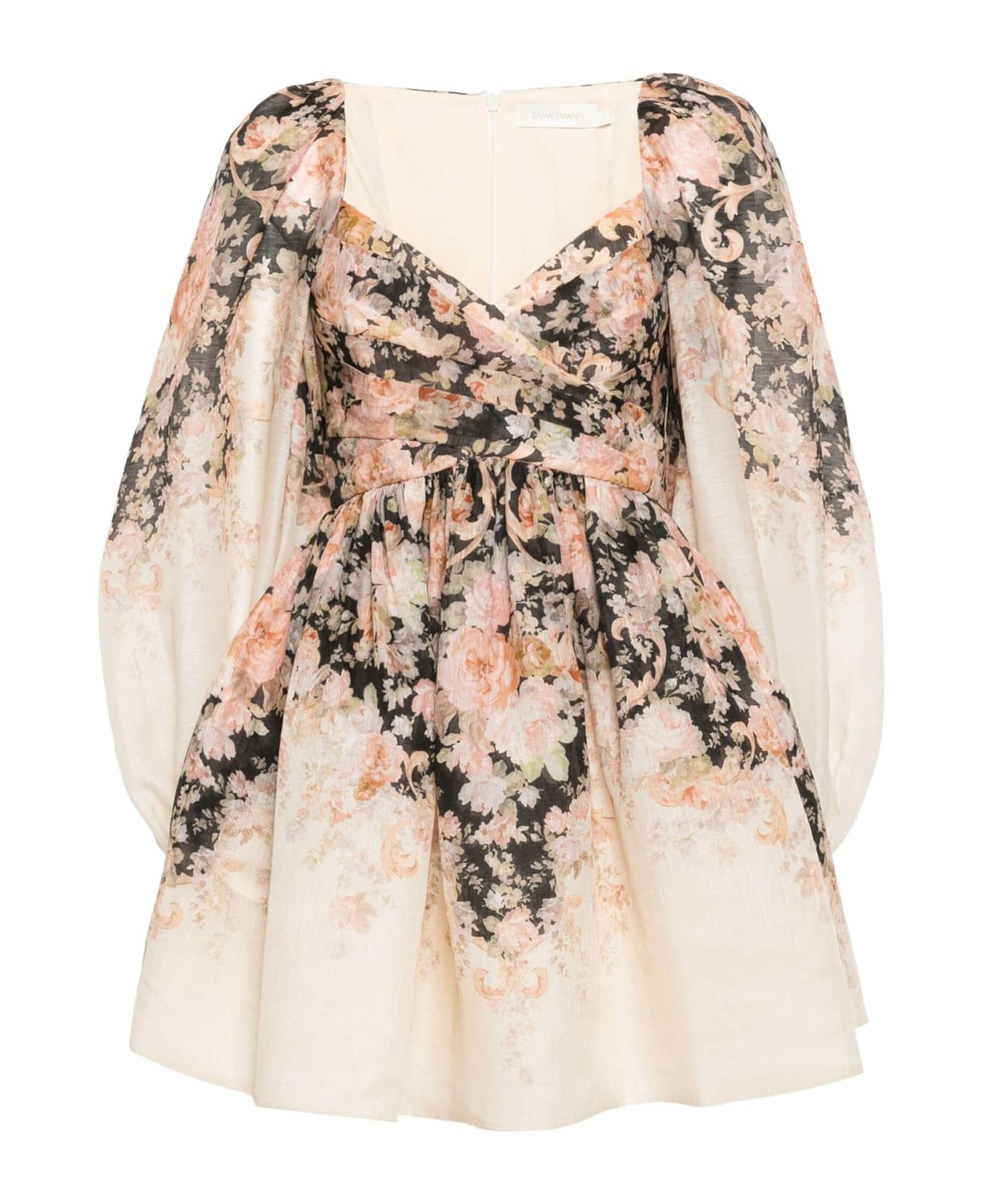 2025春夏【ZIMMERMANN】デヴィ ミディ シャツ ドレス 2025春夏【ZIMMERMANN】デヴィ ミディ シャツ ドレス