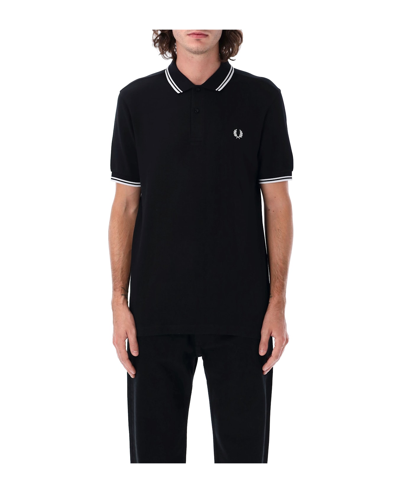 Comme des Garçons Shirt Strong Will Polo Shirt - BLACK