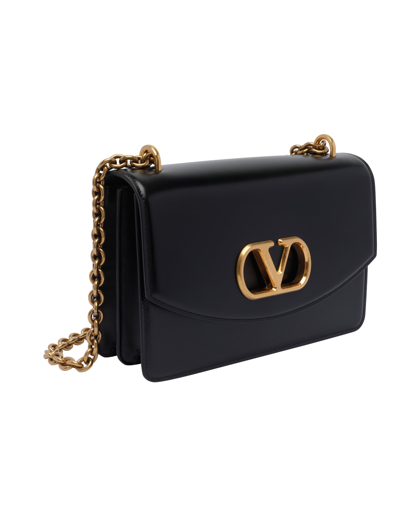 Valentino Garavani Vain Shoulder Bag - Black