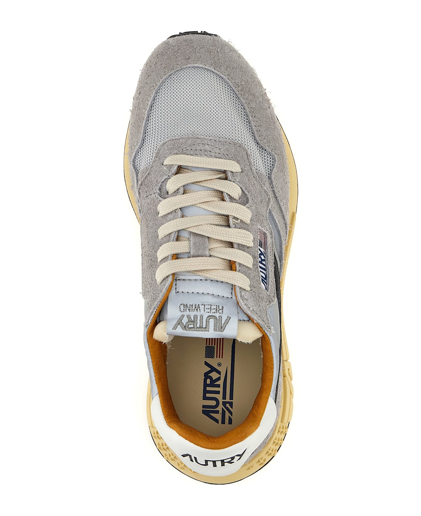 Autry 'reelwind Low' Sneakers - Sand/silv