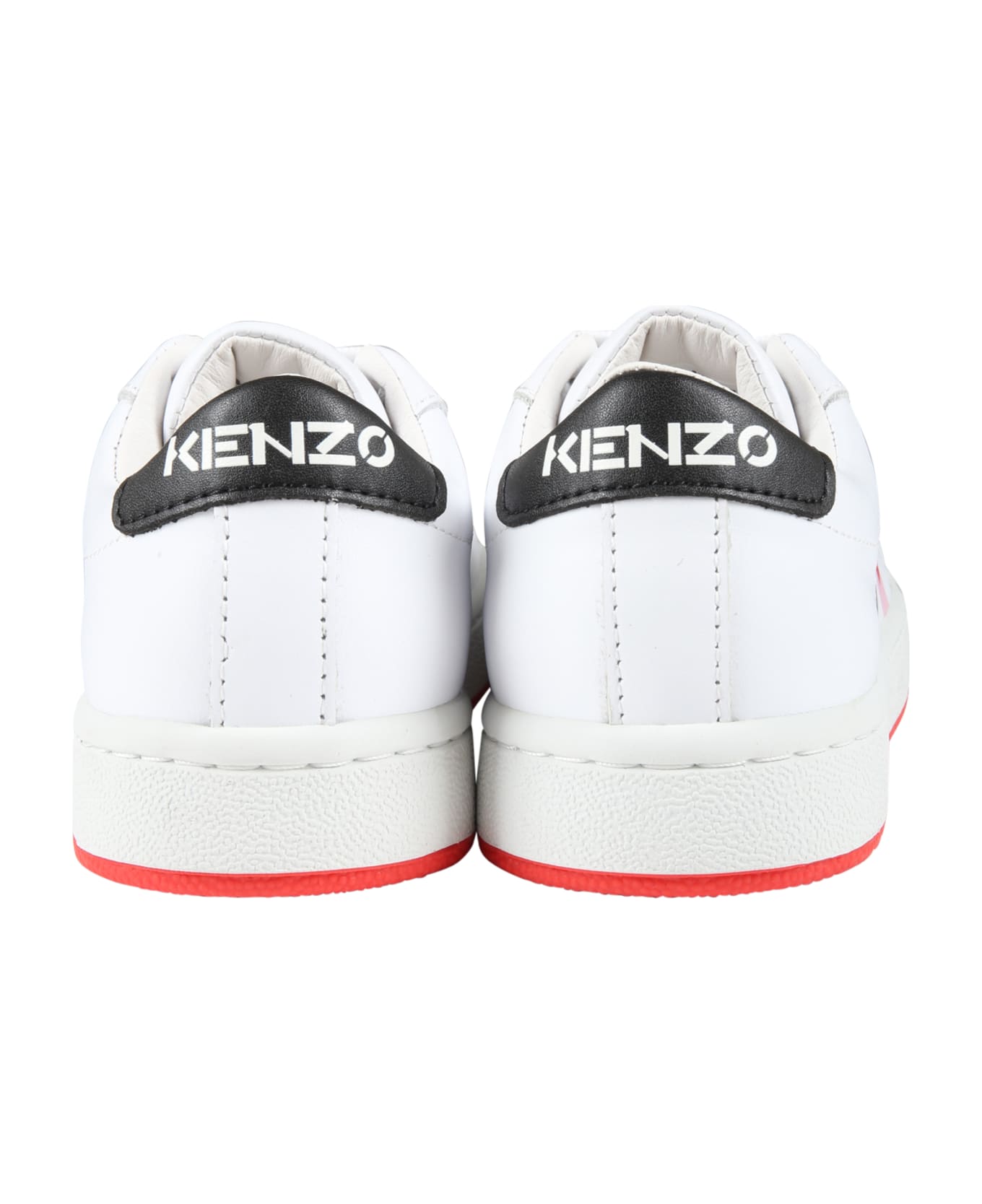 Kenzo Kids Sneakers Bianco - White シューズ