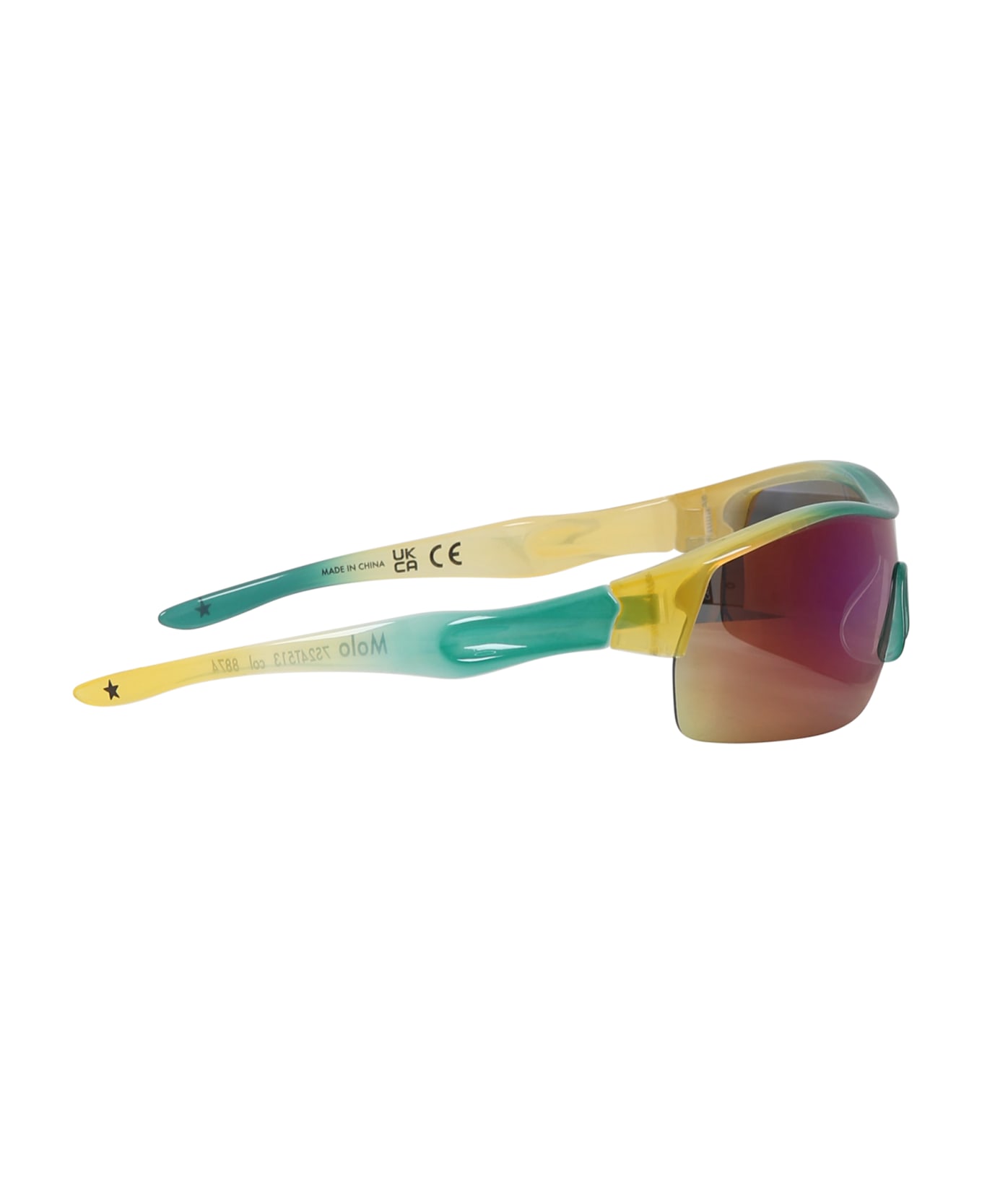 Molo Multicolor Surf Sunglasses For Kids - Multicolor