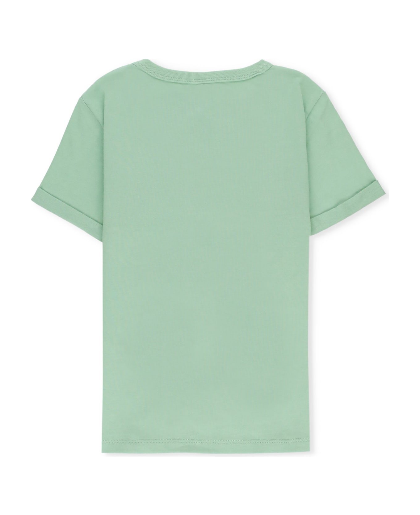 Stella McCartney Dress With Logo - Green Tシャツ＆ポロシャツ