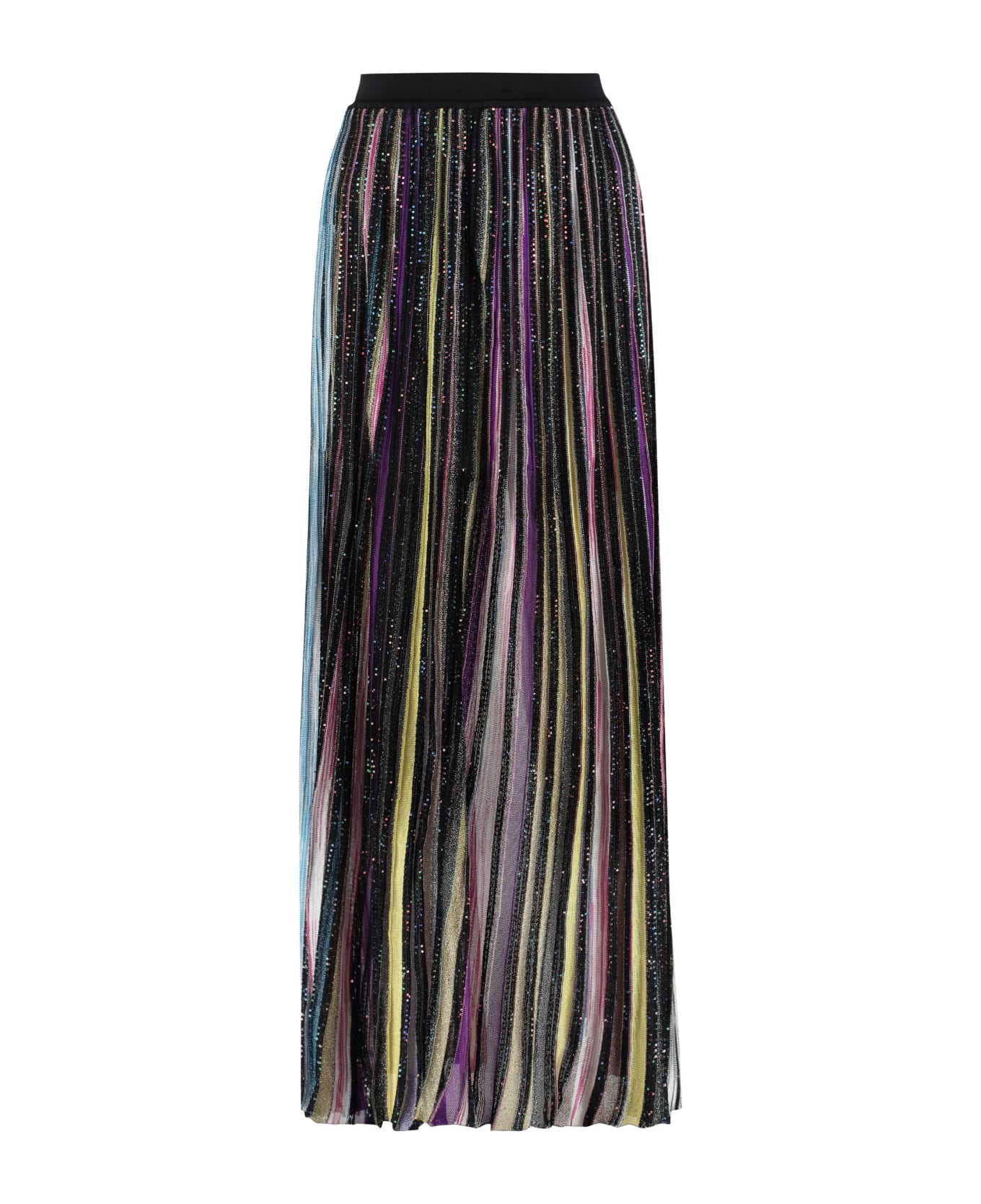 Missoni Knitted Lurex Skirt - Nero/multicolour スカート
