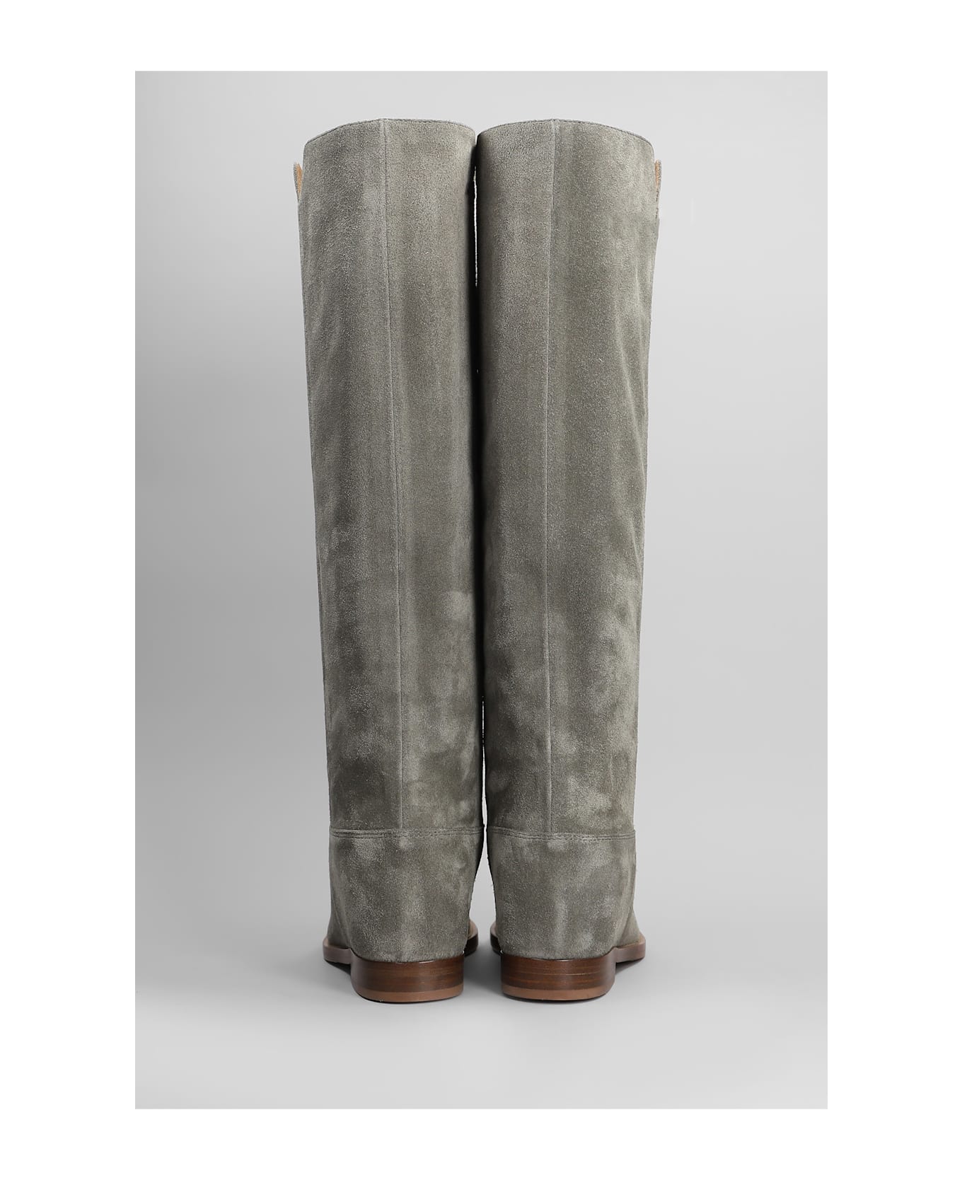 Via Roma 15 In Grey Suede - grey
