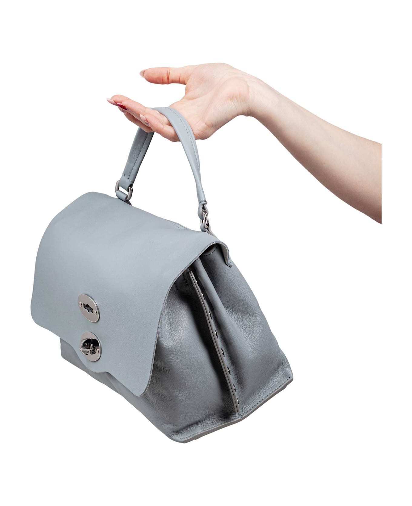 Zanellato Postina Saeta S In Leather Color: "blue Punta Ala" - Blue