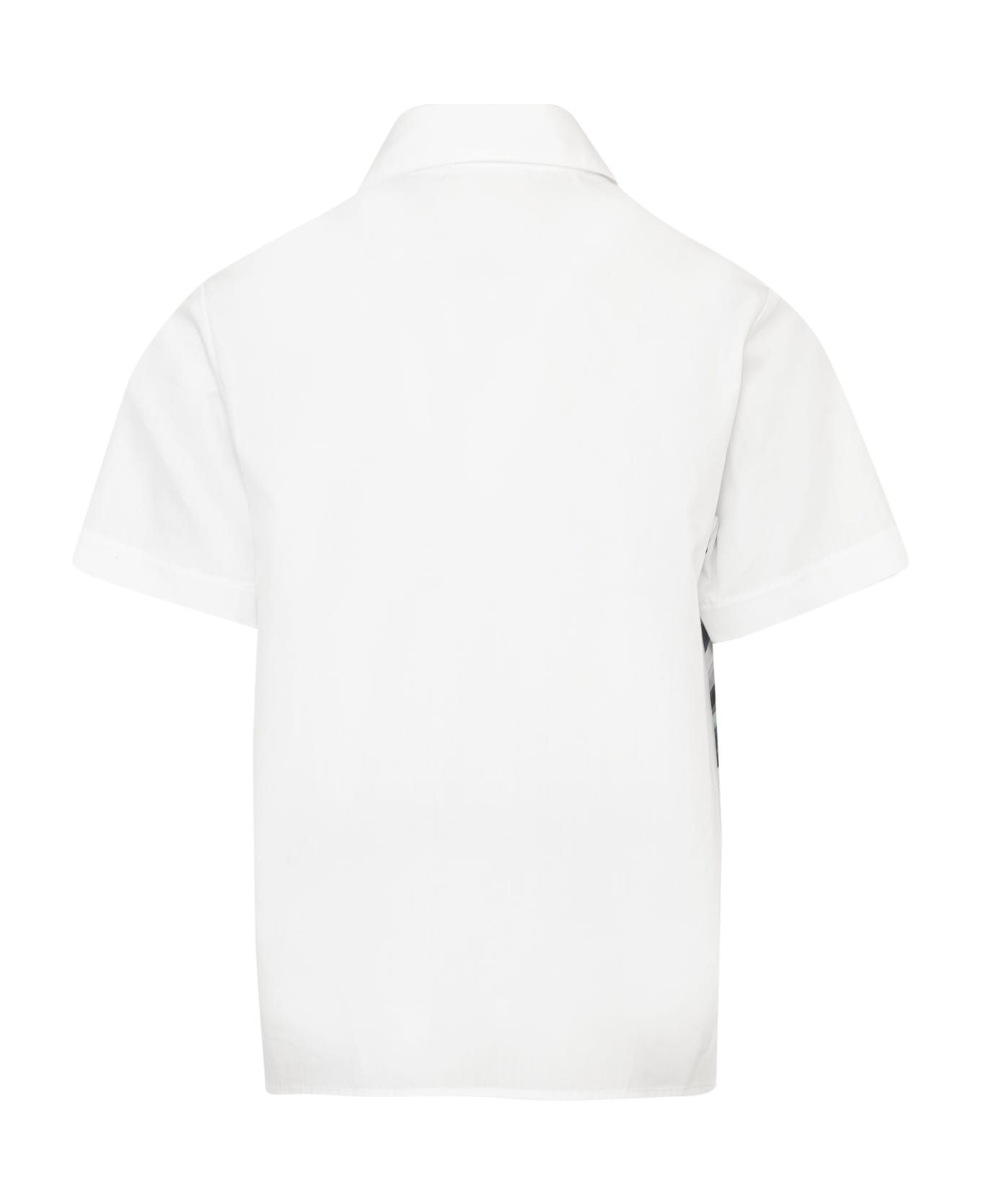 Missoni Kids Camicia Con Stampa - White