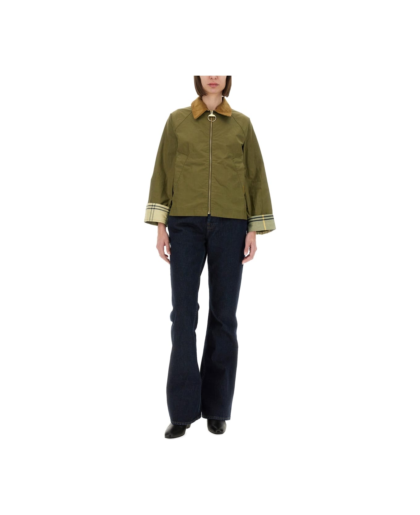 Barbour Rain Jacket 
catlin
 - GREEN
