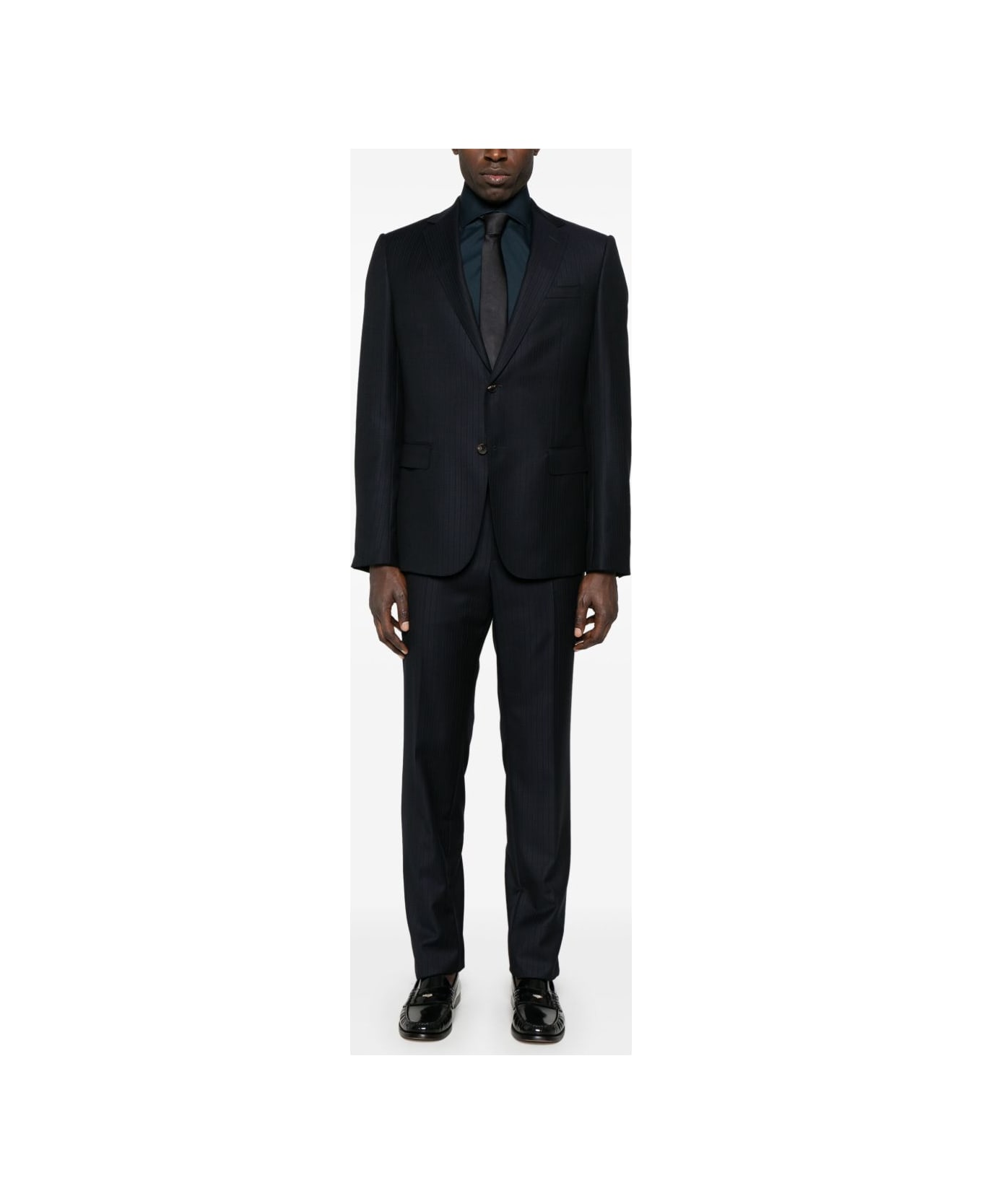 Barba Napoli Barba Poplin Shirt - Blue