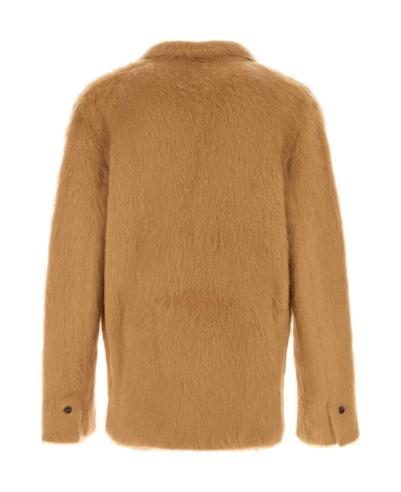 Tom Ford Camel Cashmere Blend Blazer - BROWN
