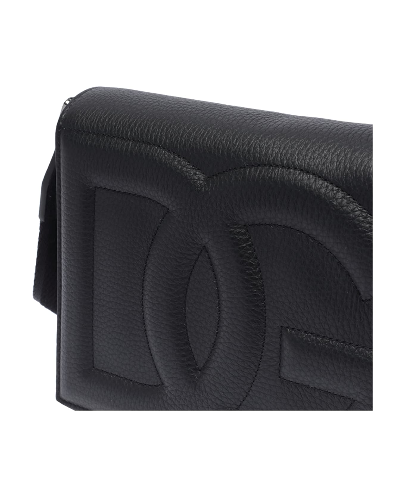 Dolce & Gabbana Dg Logo Handbag - BLACK ショルダーバッグ