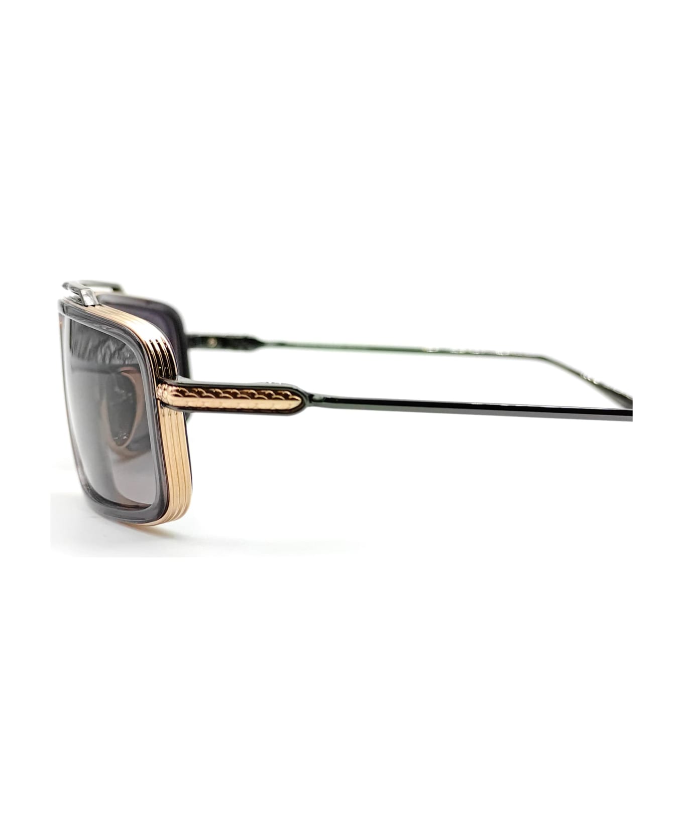 Chrome Hearts Eader - Gold Plated / Gunmetal Sunglasses - gold/grey