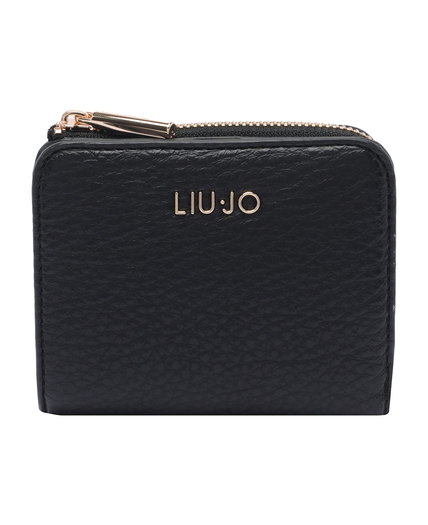 Liu-Jo Logo Wallet - Black