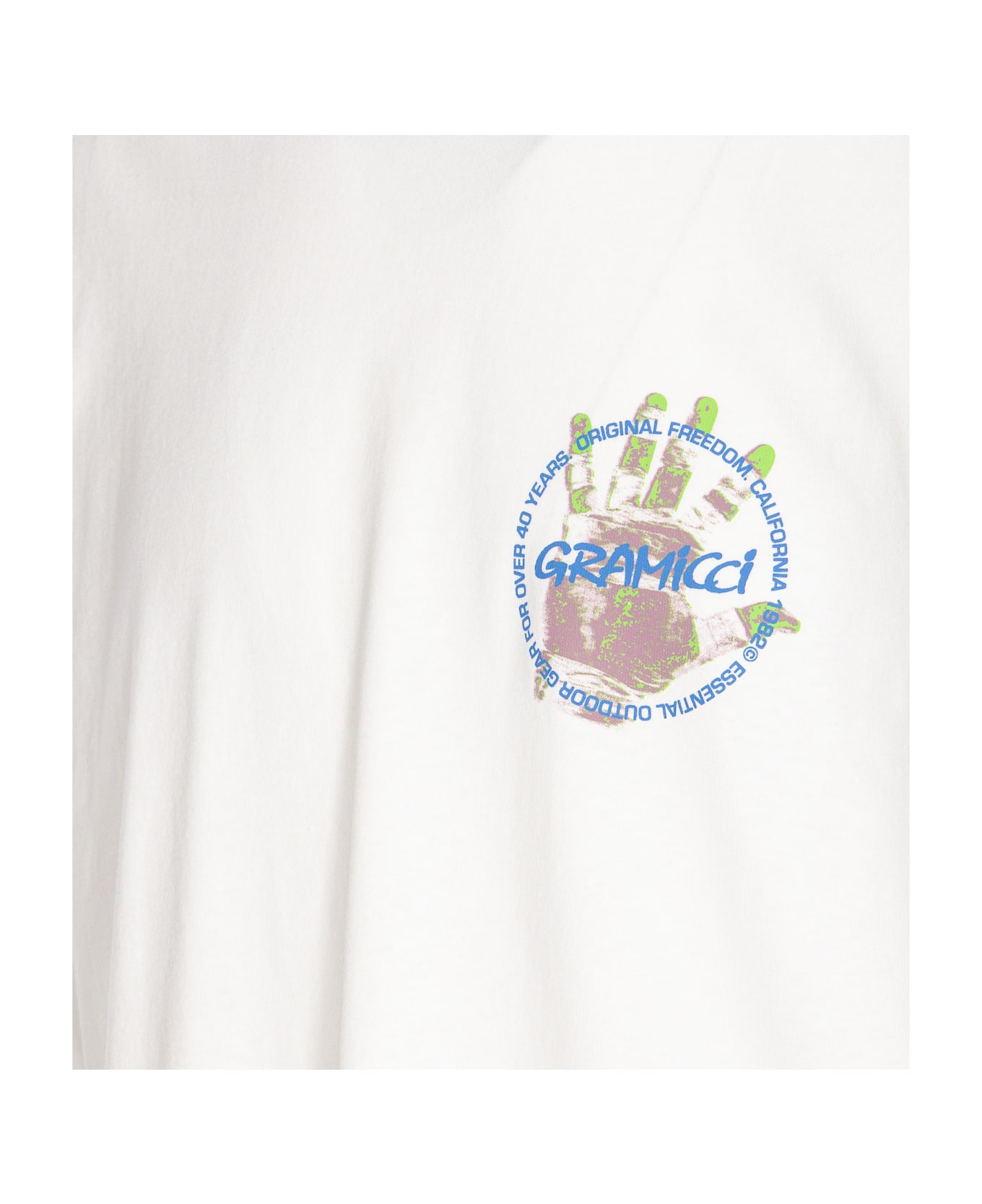 Gramicci Climber's Hand T-shirt - White