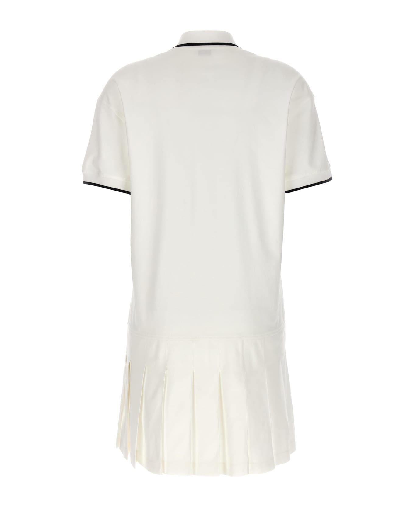 Brunello Cucinelli Logo Polo Dress - White ポロシャツ
