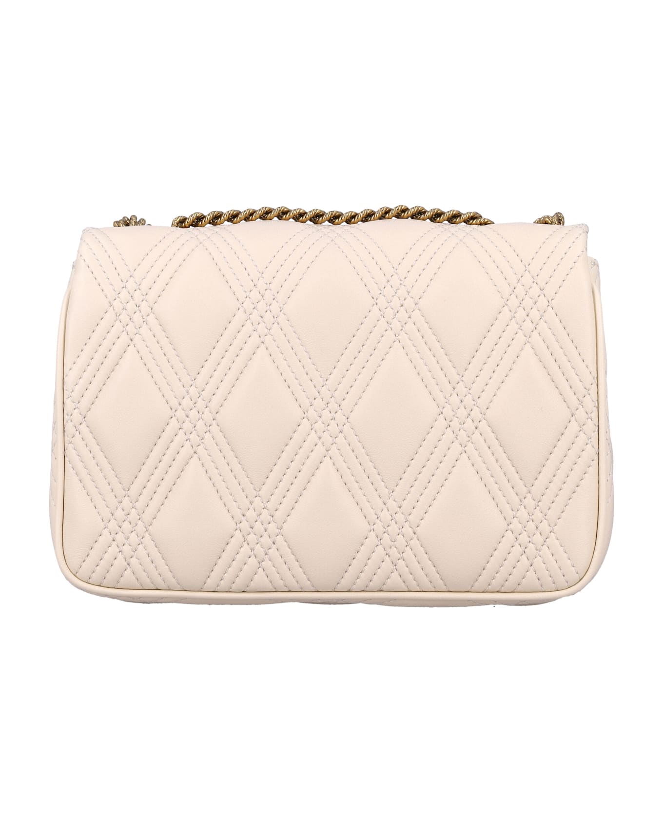 Valentino Garavani Quiltie 67 Medium Shoulder Bag - BUTTERWHITE