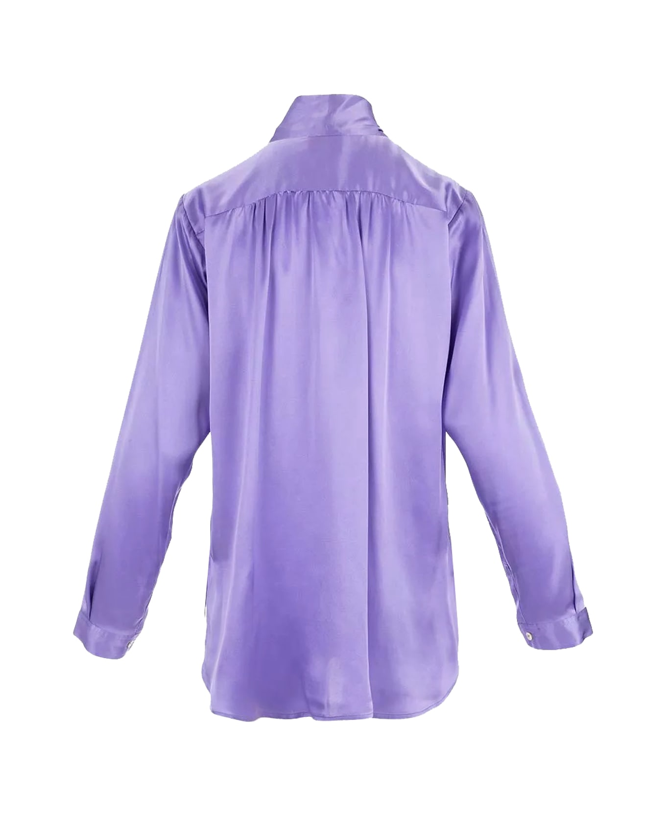 Parosh Shirt - Lilac ブラウス