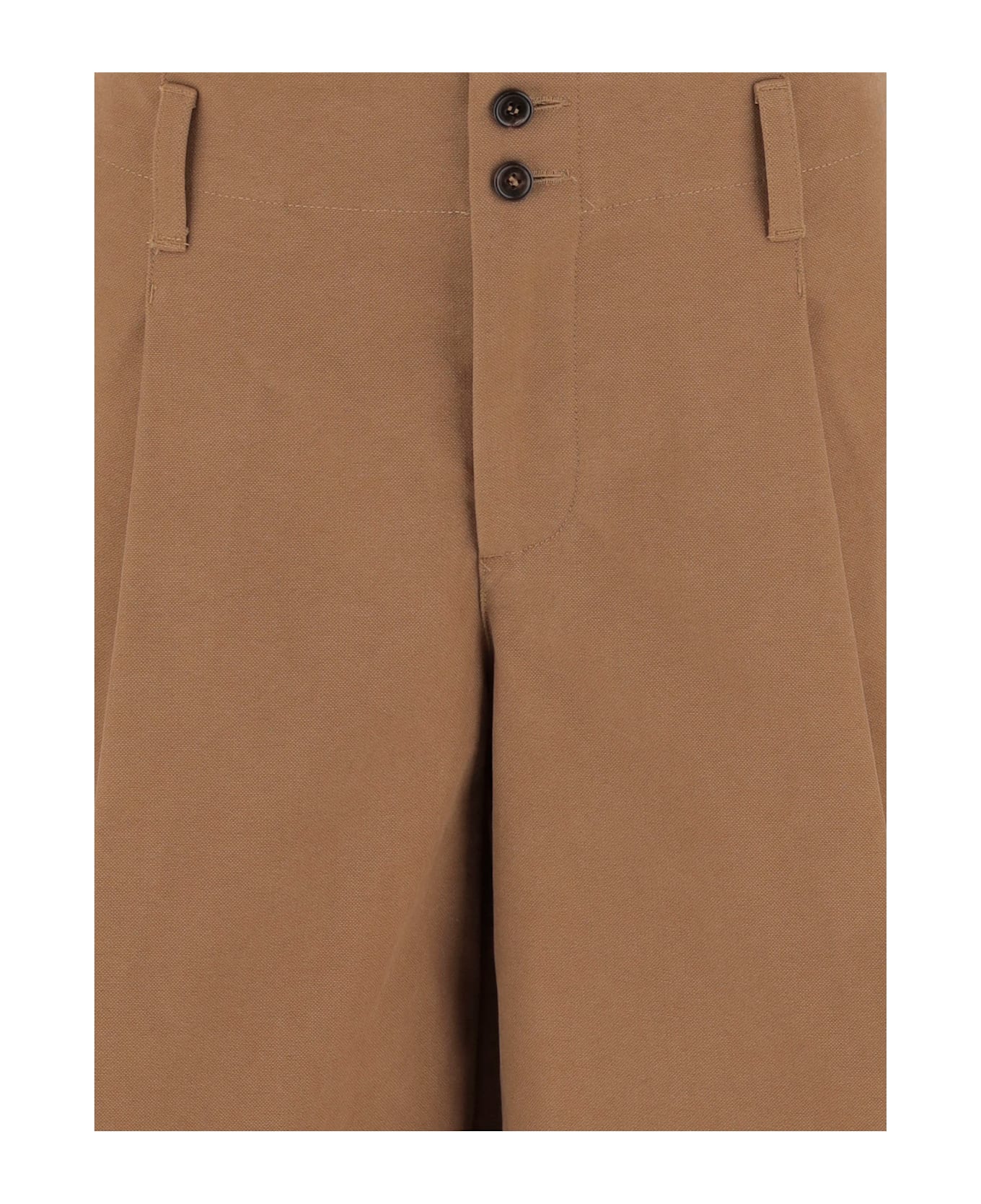 Chloé Cotton Short Pants - Brown