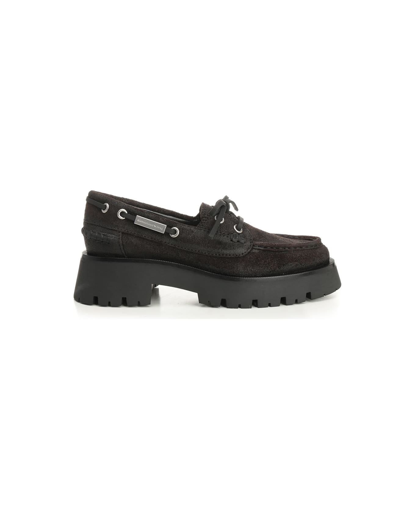 Alexander Wang Carson Boat Shoe - Chocolate